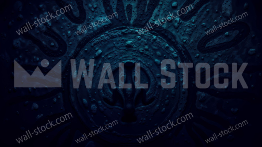 Ancient Gate of Forgotten Civilization Symbols